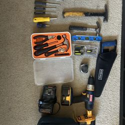 Drill Set And Tools 