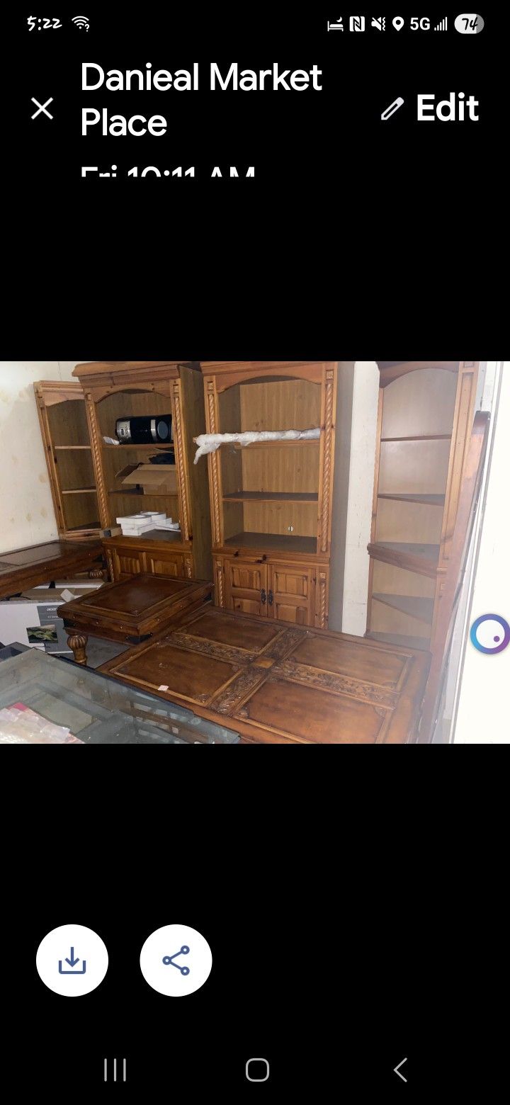 Bookcases, Coffee Tables