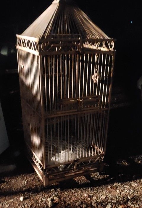 Large Bird Cage.