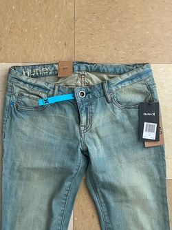 Vintage Hurley Light Wash Jeans Size 25