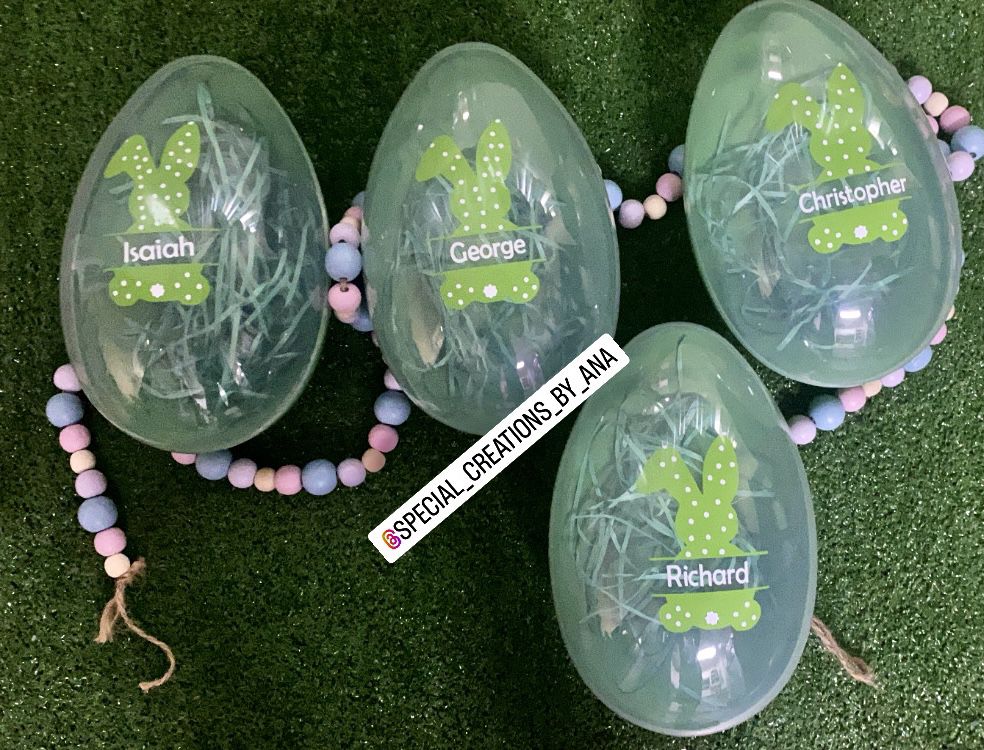 Personalized Jumbo Easter eggs 🎉🐰 