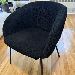 black chair