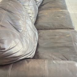 Leather Sofa  $500 Or Better Offer 