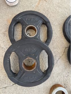 Weights plate