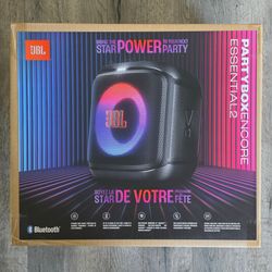 JBL PartyBox Encore Essential 2 Portable Bluetooth Speaker - New Factory Sealed