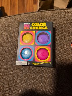 Teenie Nee Doh Color Change Squeeze Balls 4-Pack