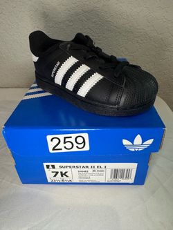 Adidas Superstar II Toddler Sneakers Size 7K