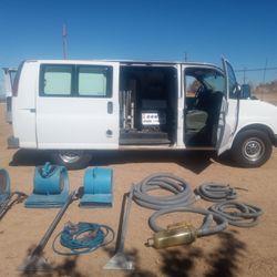 Butler Carpet Cleaning Van 2001 GMC