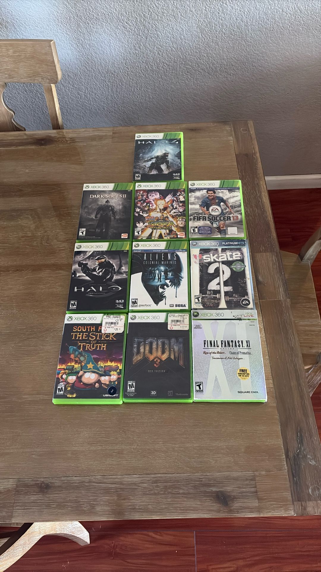 $10 XBOX 360 Games