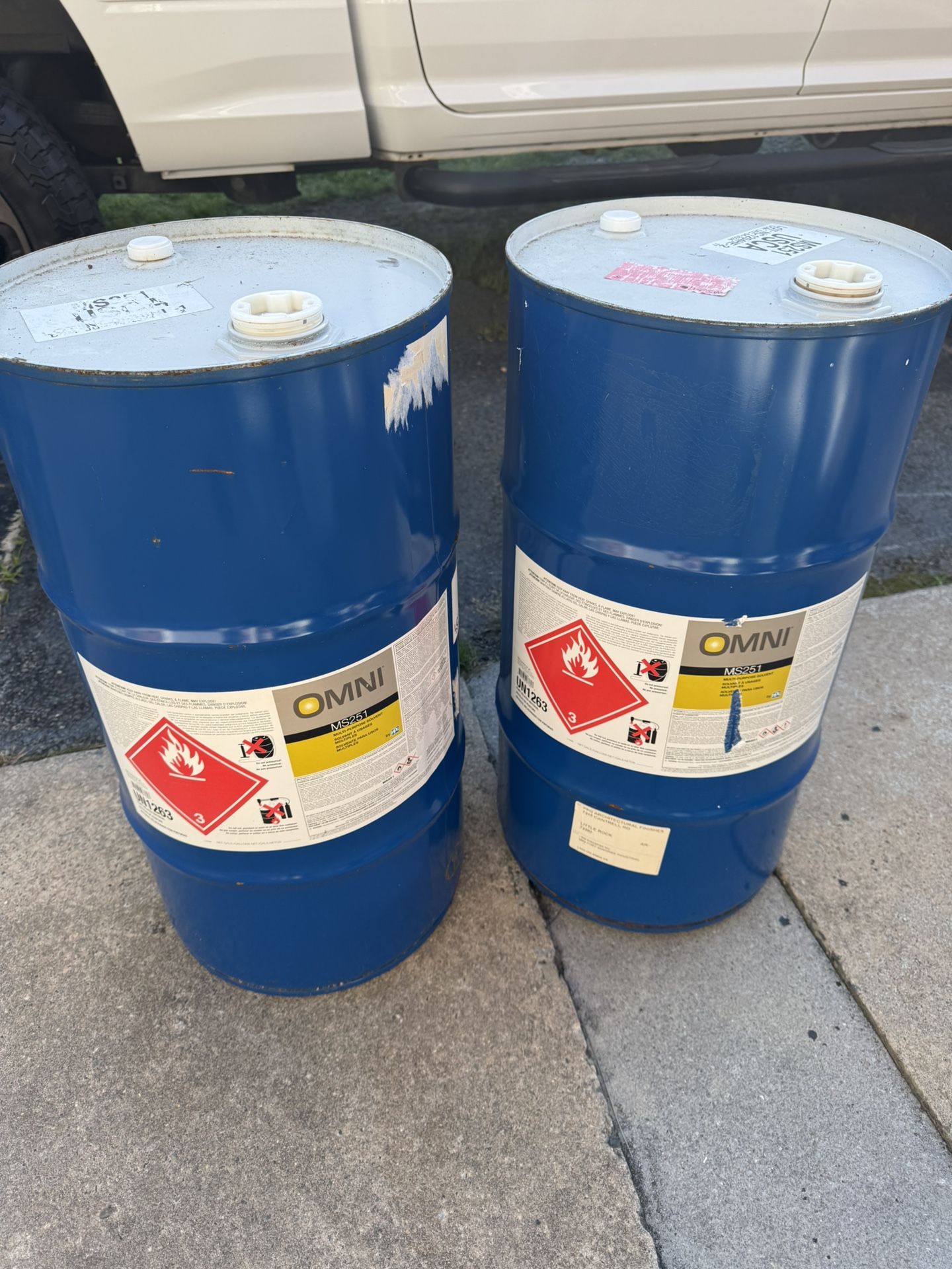 16-Gallon Metal Drums $20 Each