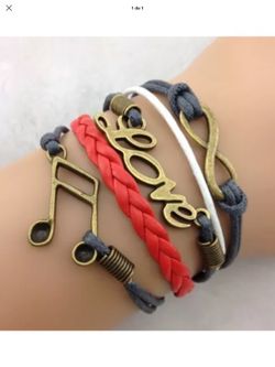 Leather bracelet