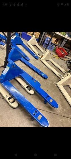 100s of 48by27 size pallet jacks $199-249