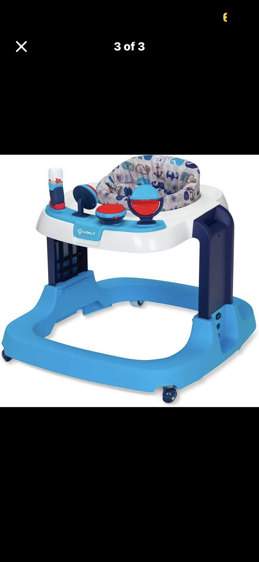 Ready, Set, Walk! DX Developmental Walker, Nantucket