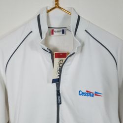 NWT Cessna logo jacket- Mens Size Large