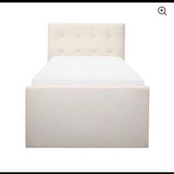 Emory upholstered twin platform 2024 bed with trundle