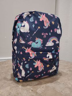 Bolso, Backpack, Mochila Escolar de Unicornio