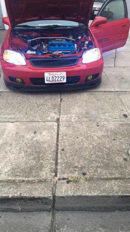 Honda civic 2000 jdm lowering modificado . Manual