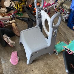 Step Stool Slash Potty Training 