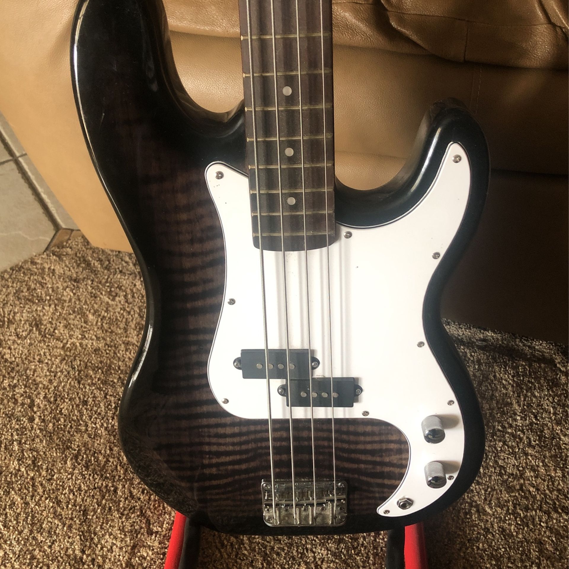 Glen Burton Bass Guitar ๐ธ Excellent Condition ๐ธ Unique Finish! Veteran Discount!! Beginner Discount!!