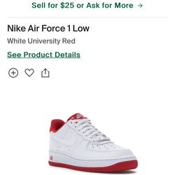 Air force white university red