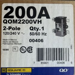 200A 2Pole Circuit Breaker