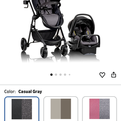 Evenflo Pivot Modular Travel System and car seat