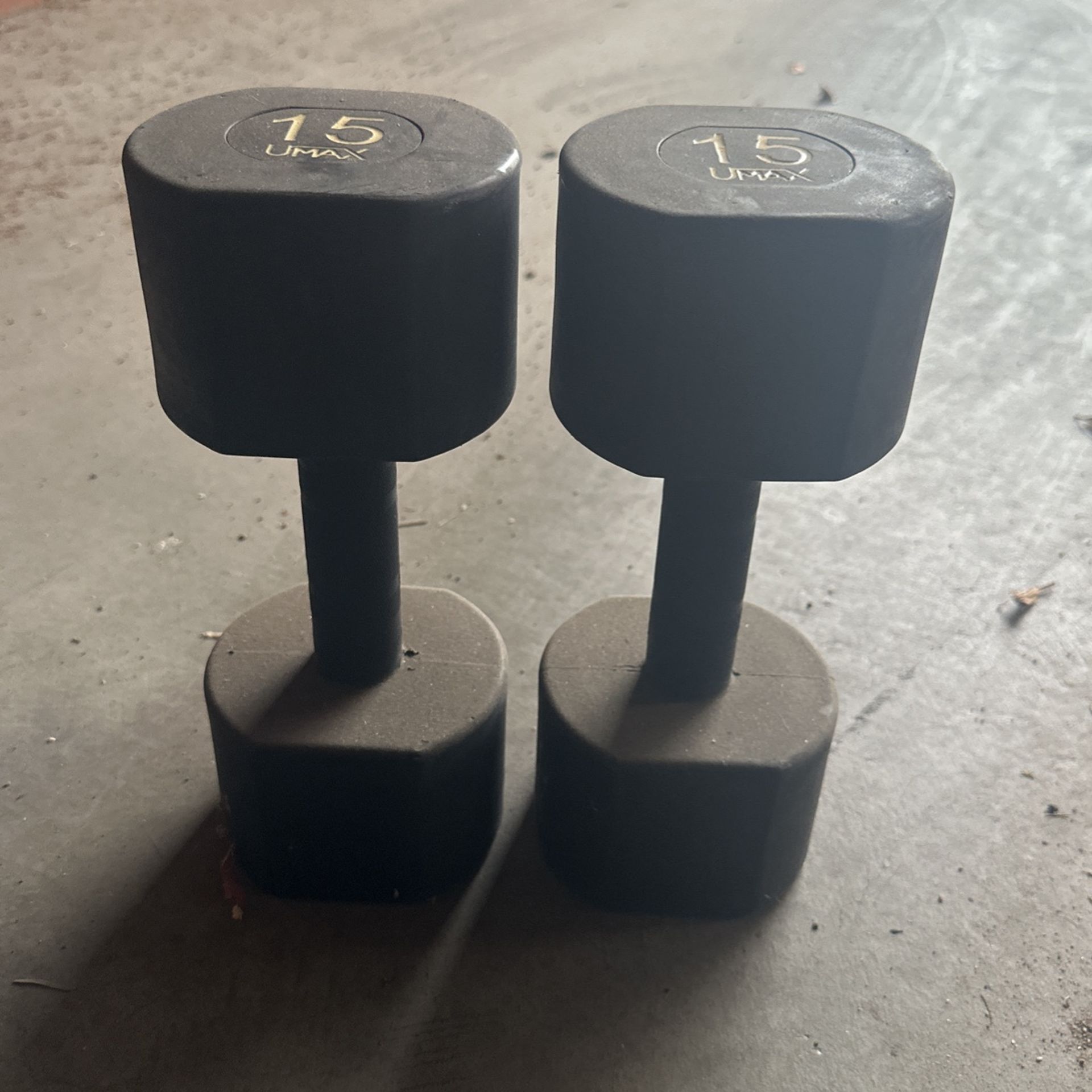 Set Of 15lb Weights BRAND NEW