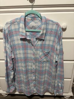 Rails Plaid Flannel Button-Down Shirt XXL