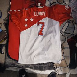 Michelle N Ness Elway Jersey Authentic 