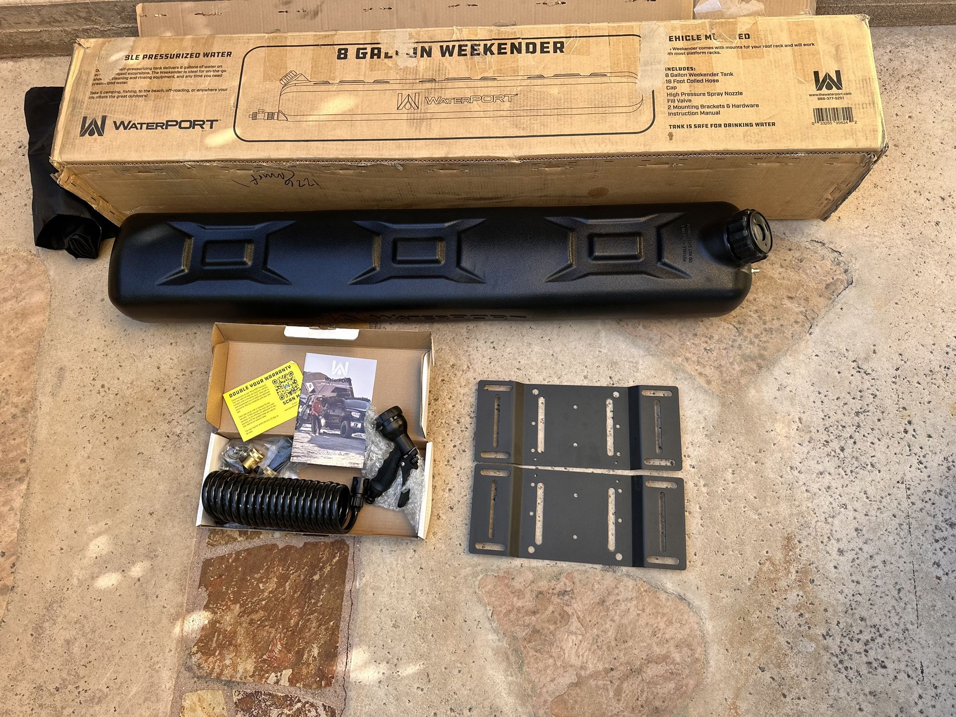 Waterport Weekender 8 gallon tank 