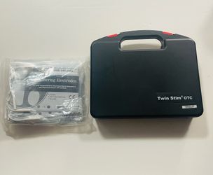 Tens unit electrodes muscle stimulator for ease of pain and blood flow