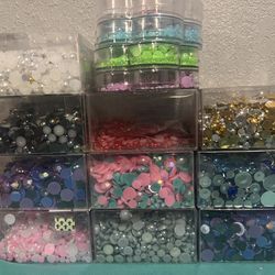 Crafting Pearls, Rhinestones, Gems, And Charms
