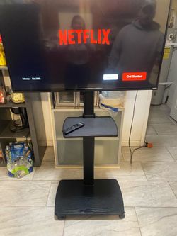 Vizio Flat Screen TV with Rolling Stand