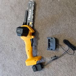 tietoc cordless chainsaw with original charger