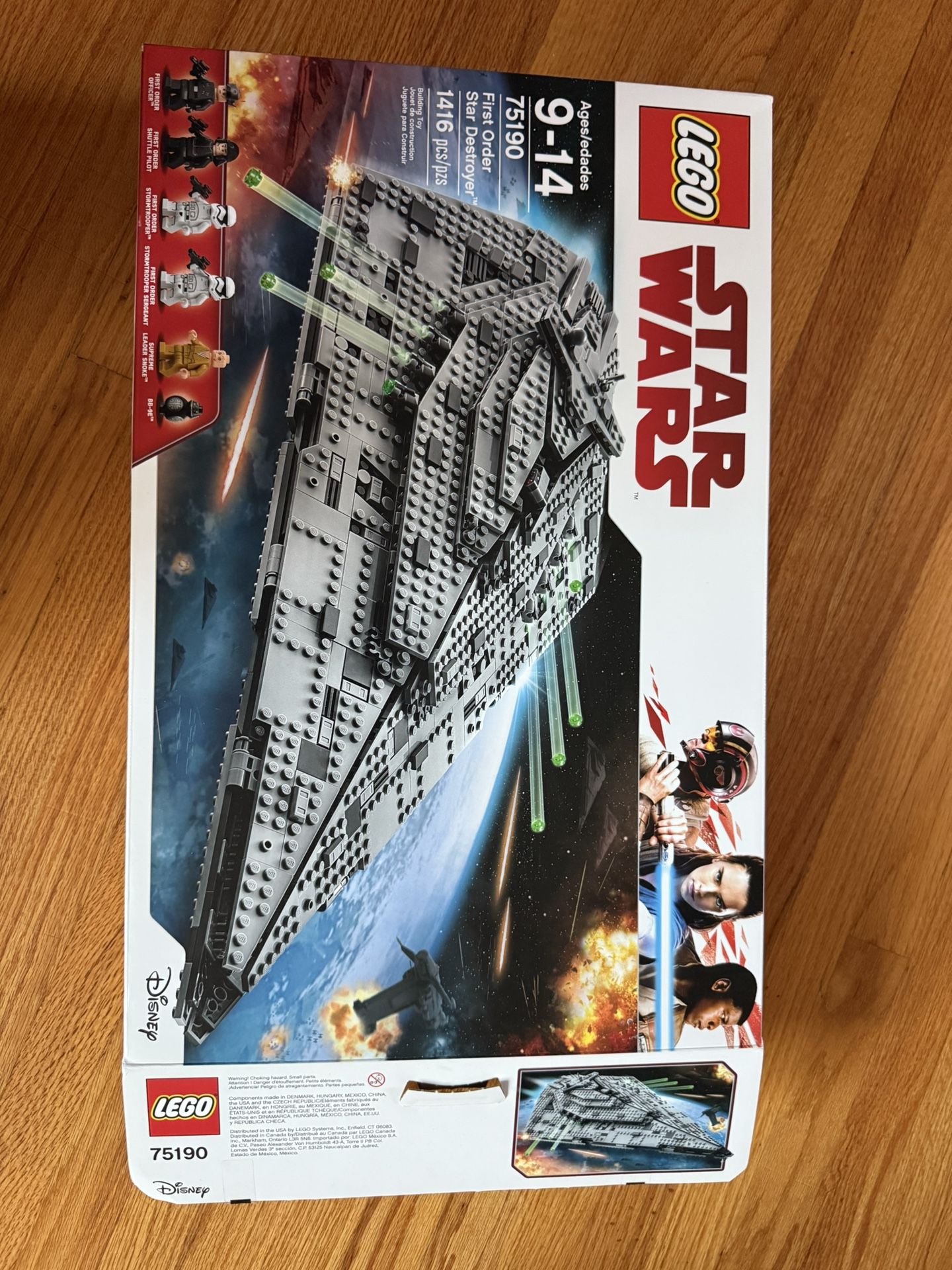 LEGO First Order Star Destroyer 75190