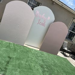 Backdrops, Cake Stands