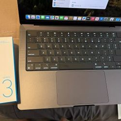 Apple Macbook Pro 14" 512GB SSD Apple M3 Max 36GB Laptop Space Black APPLECARE+
