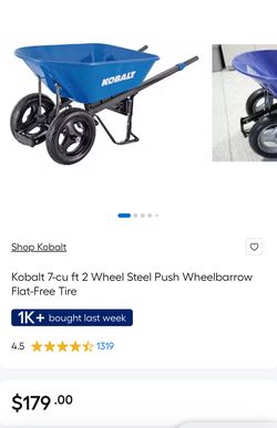 Kobalt Wheelbarrow,