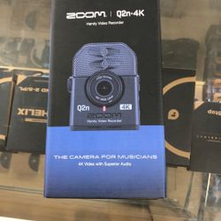 Zoom Q2n 4k Video Recorder