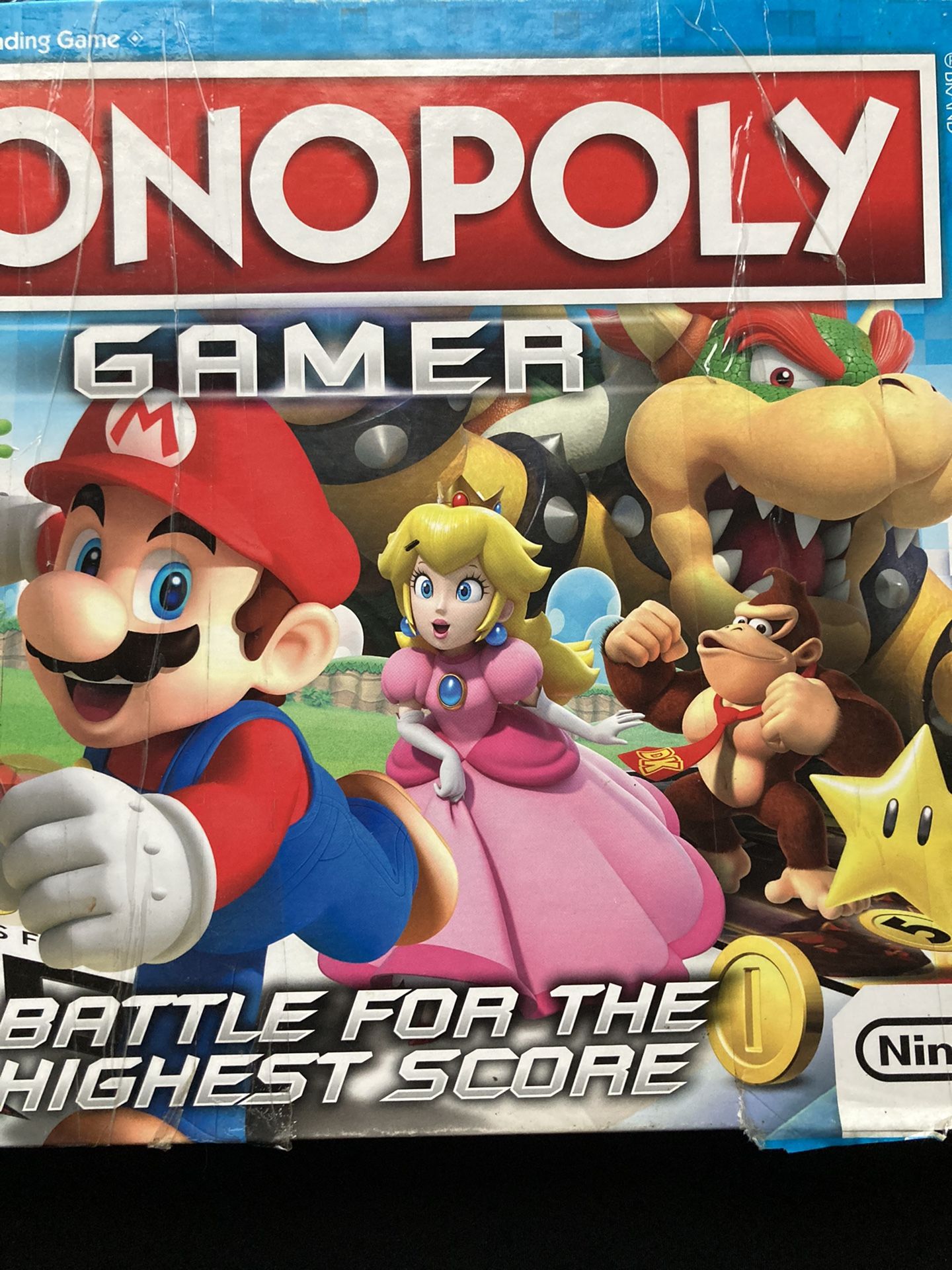 Super Mario Monopoly Gamer & Luigi Including 