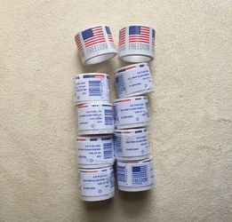 10Roll Of 100 2023 U.S. Flag First Class US Postage Stamps