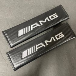 AMG Seat Belt Pads.  SHIPPING AVAILABLE 