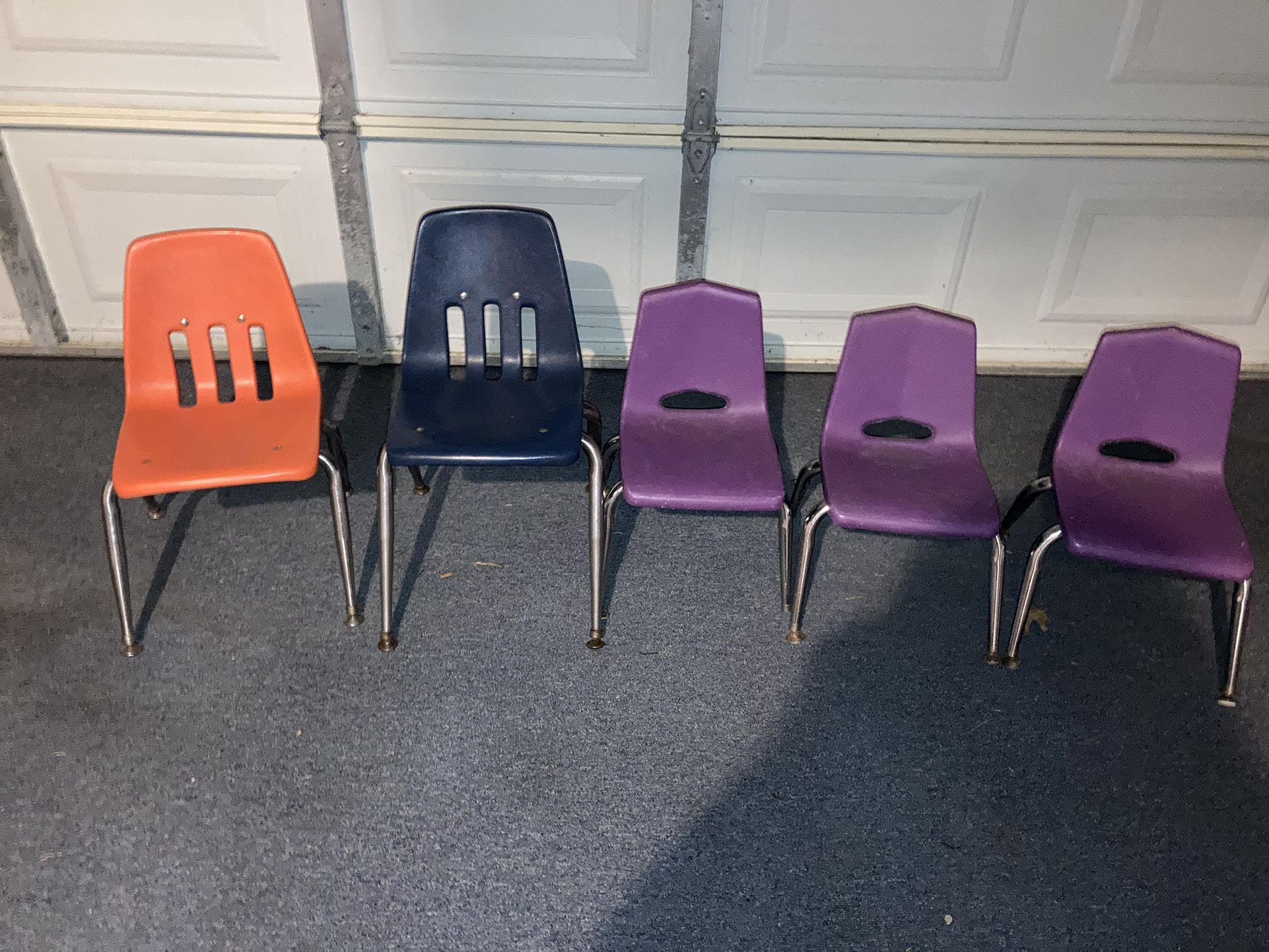 5 Preschool Chairs Or Kids Chairs 