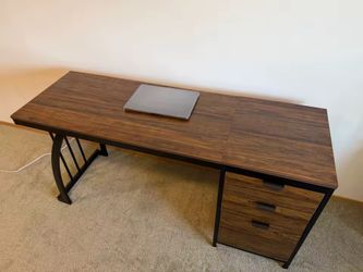 Computer Desk with 3 Drawers