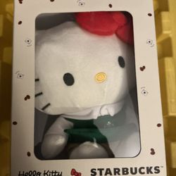 Hello Kitty Starbucks Plushie