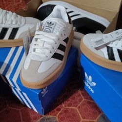 ADIDAS SAMBA XLG GUM BUTTOMS  3 FOR 160 ($53.33) ALMOST 70% OFF $360 VALUE 