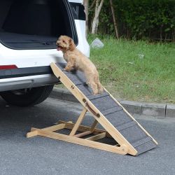 Folding Portable Wooden Pet Ramp