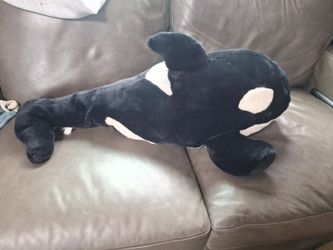 Orcas killer whale plush stuffed animal  large