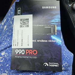 Samsung 990 Pro M.2 Nvme 4TB