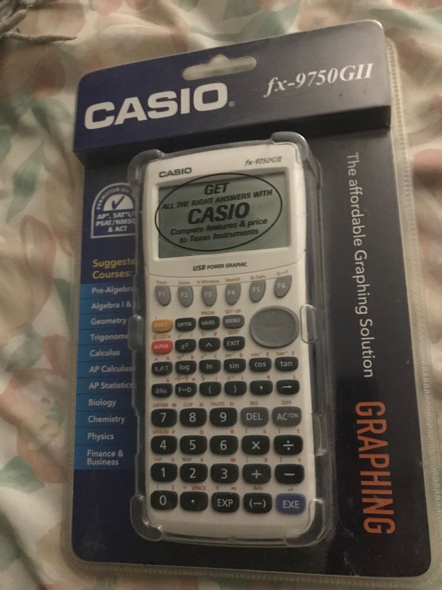 New in package see a SIO graphing calculator only $70 firm